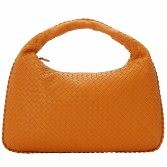 BOTTEGA VENETA ボッテガヴェネタ バッグ コピー ワンショルダーバッグ 115654 V0016 7663 オレンジ INTRECCIATO NAPPA ミラー付き